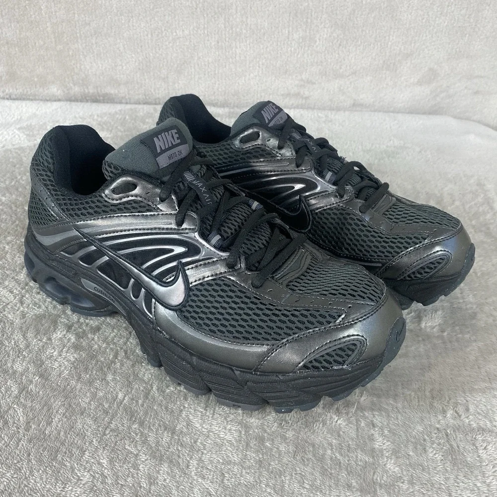 Nike Air Max Moto 2K Mens Sneakers Shoes Size 10.5 Black Running Shoes